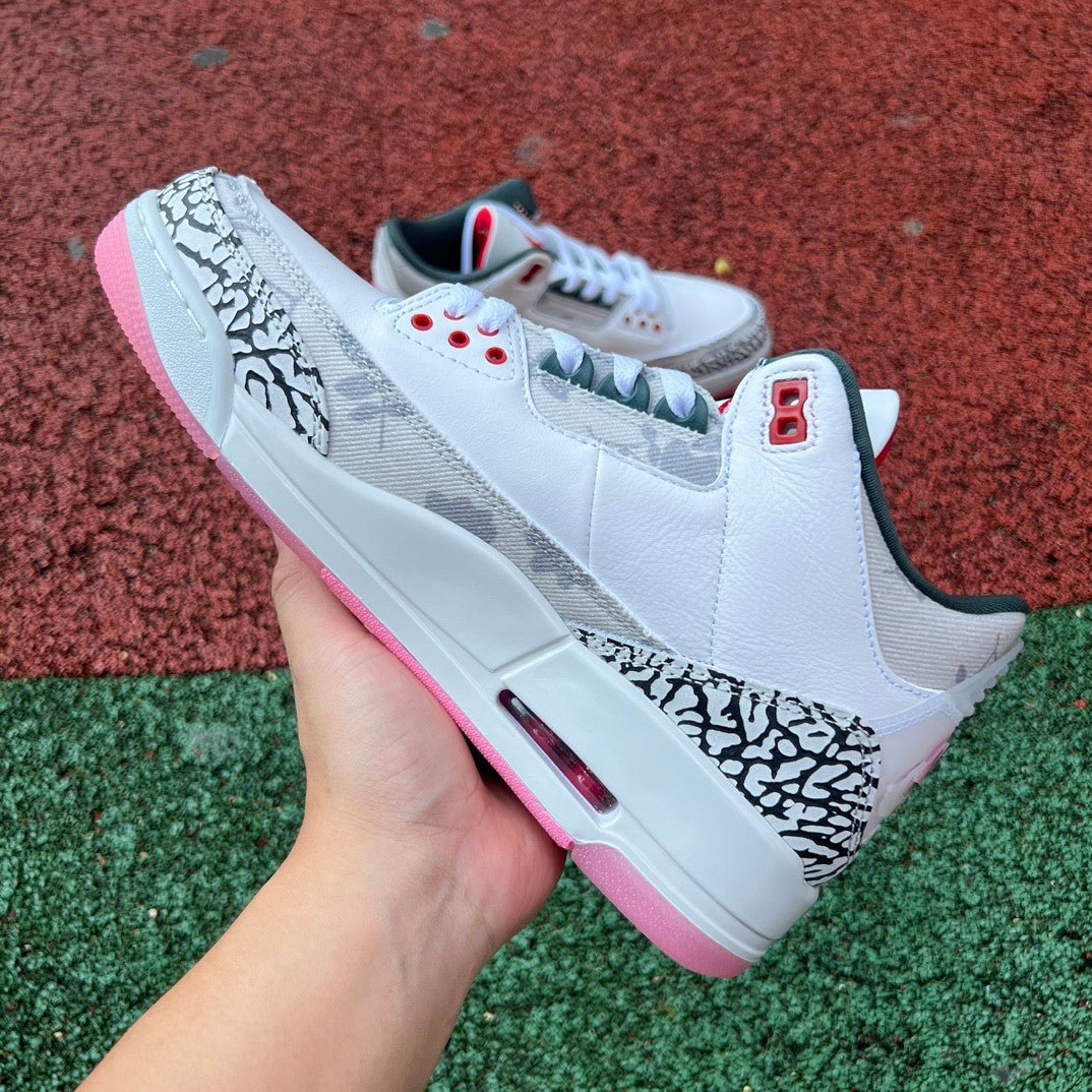 Air Jordan 3 'wings' Hm6993-100 - White Unisex Streetwear Limited Edition - **Air Jordan 3 'Wings' HM6993-100** Celebrate creativity and heritage with the Air Jordan 3 'Wings'