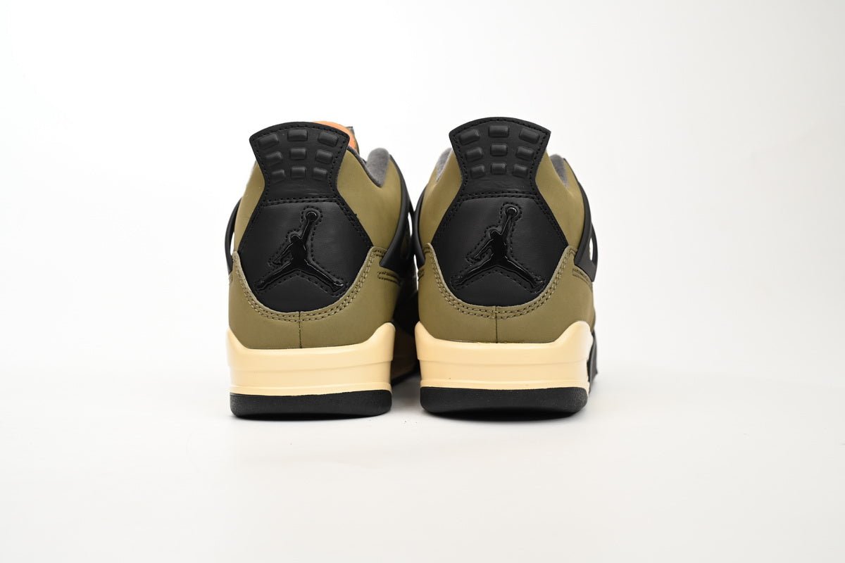 Air Jordan 4 Amu Army - Green Unisex Streetwear Limited Edition - Discover the Air Jordan 4 Amu Army Green, a bold fusion of military-inspired aesthetics and