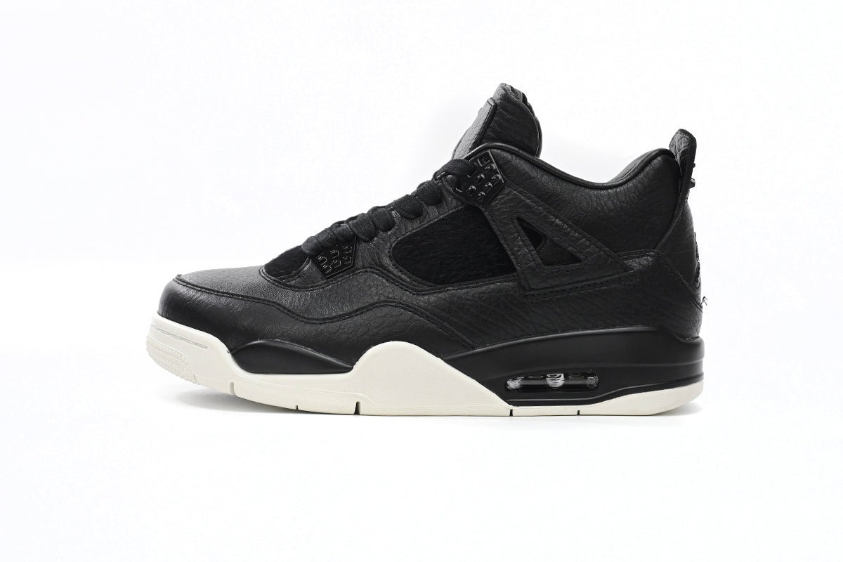 Air Jordan 4 Snake - Black Unisex Streetwear Limited Edition - **Air Jordan 4 Black Snake: Luxurious Craftsmanship with a Bold Edge** The Air Jordan 4