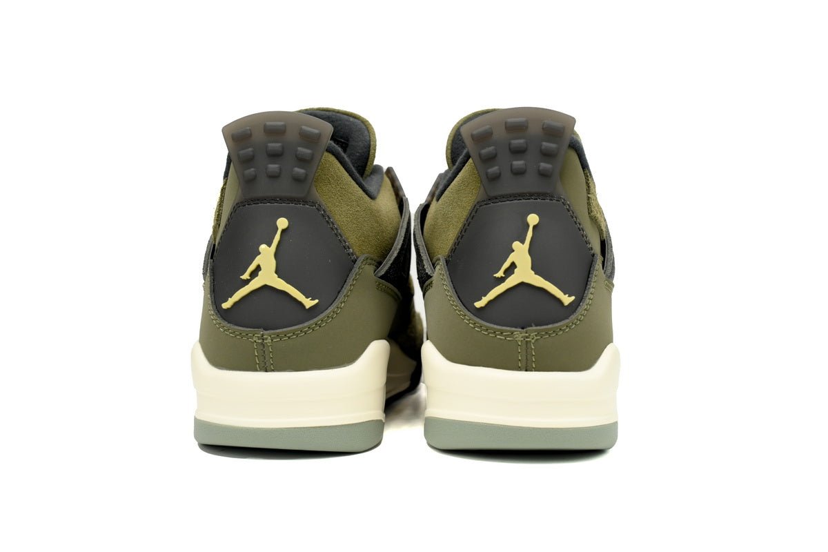 Air Jordan 4 Craft olive - Red Unisex Streetwear Limited Edition - **Air Jordan 4 Craft Olive ** The Air Jordan 4 Craft Olive is a sophisticated and