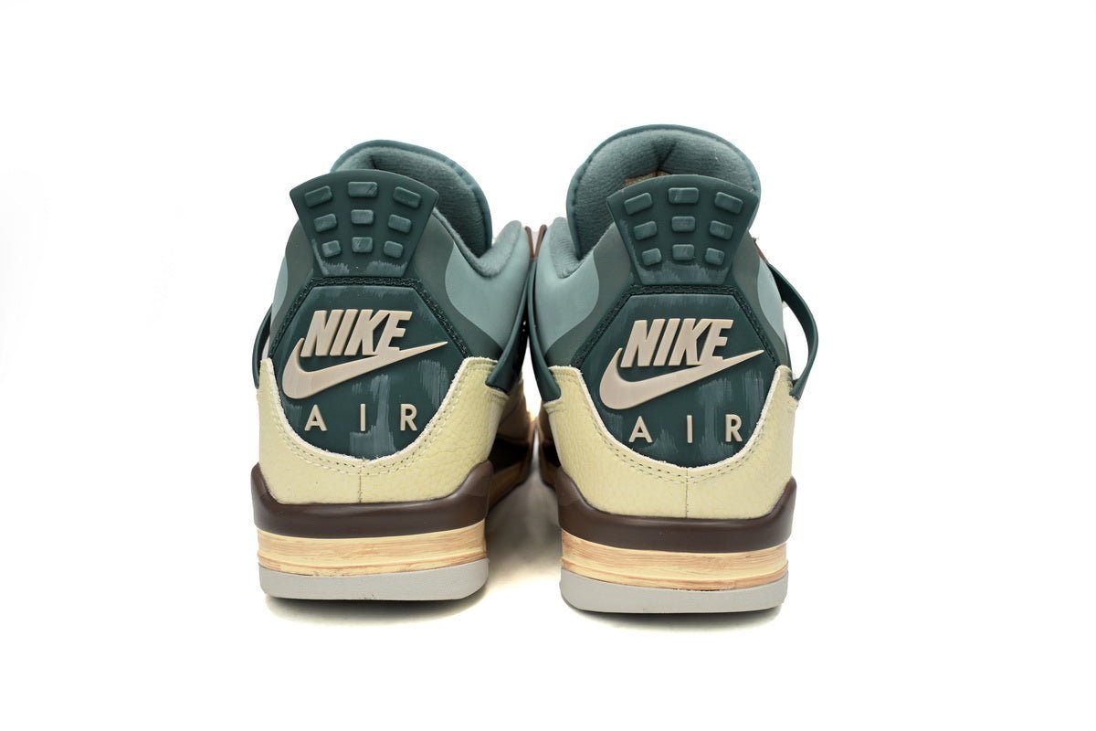 Air Jordan 4 Retro Grey Brown - Blue Unisex Streetwear Limited Edition - **Air Jordan 4 Retro Blue Grey Brown** The Air Jordan 4 Retro Blue Grey Brown