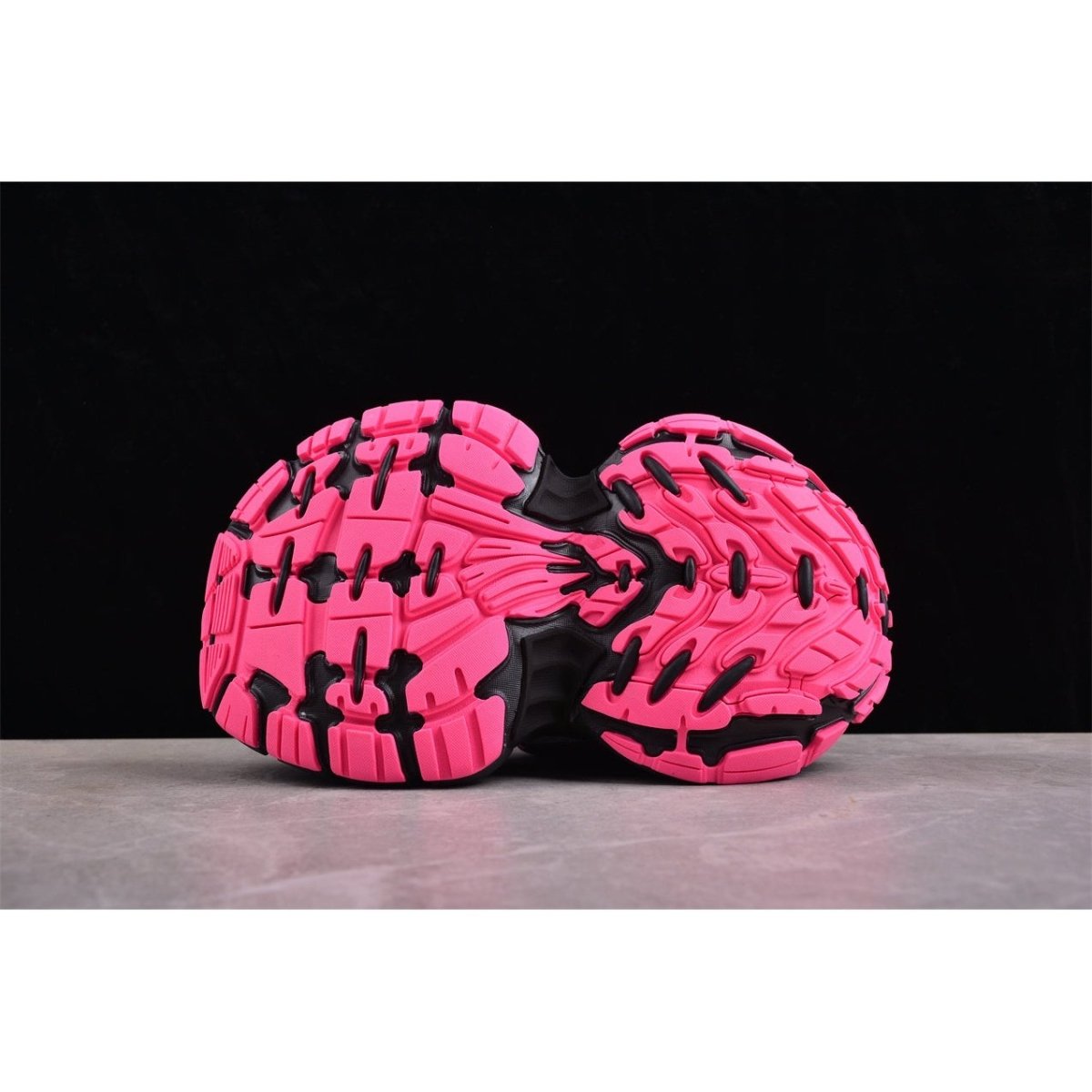 BALENCIAGA 10 - L - Grey Pink Sneakers - Black Unisex Streetwear Limited Edition - Introducing the BALENCIAGA 10XL x Grey Pink Black, a daring fusion of bold design and