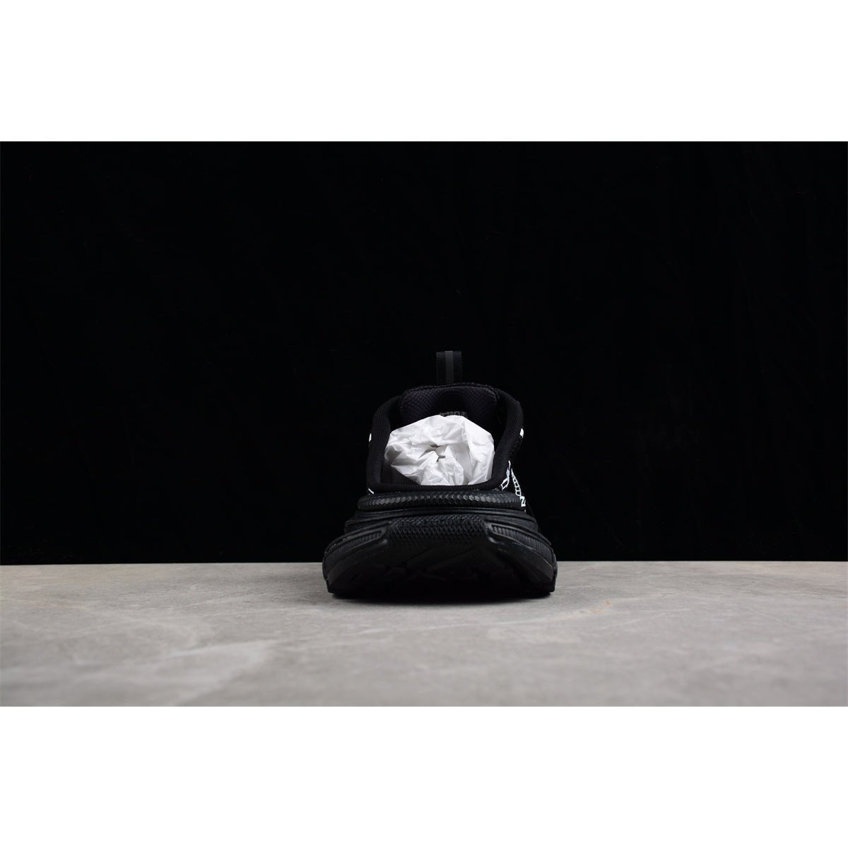 BALENCIAGA 3 - L Mule - White - Black Unisex Streetwear Limited Edition - Introducing the BALENCIAGA 3XL Mule x Black White, a striking blend of contemporary style and