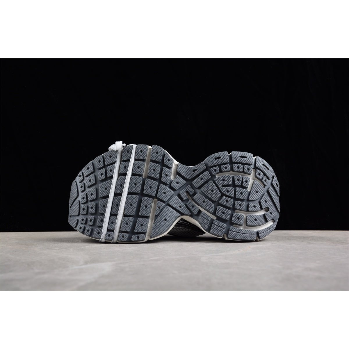 BALENCIAGA 3 - L Mule - Grey - Red Unisex Streetwear Limited Edition - The Balenciaga 3XL Mule x Grey Red is a bold fusion of contemporary style and