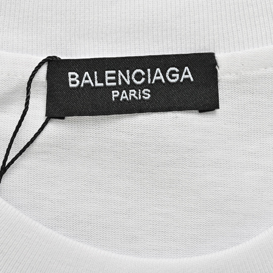 Balenciaga Acid Arab T-shirt - White Unisex Streetwear Limited Edition