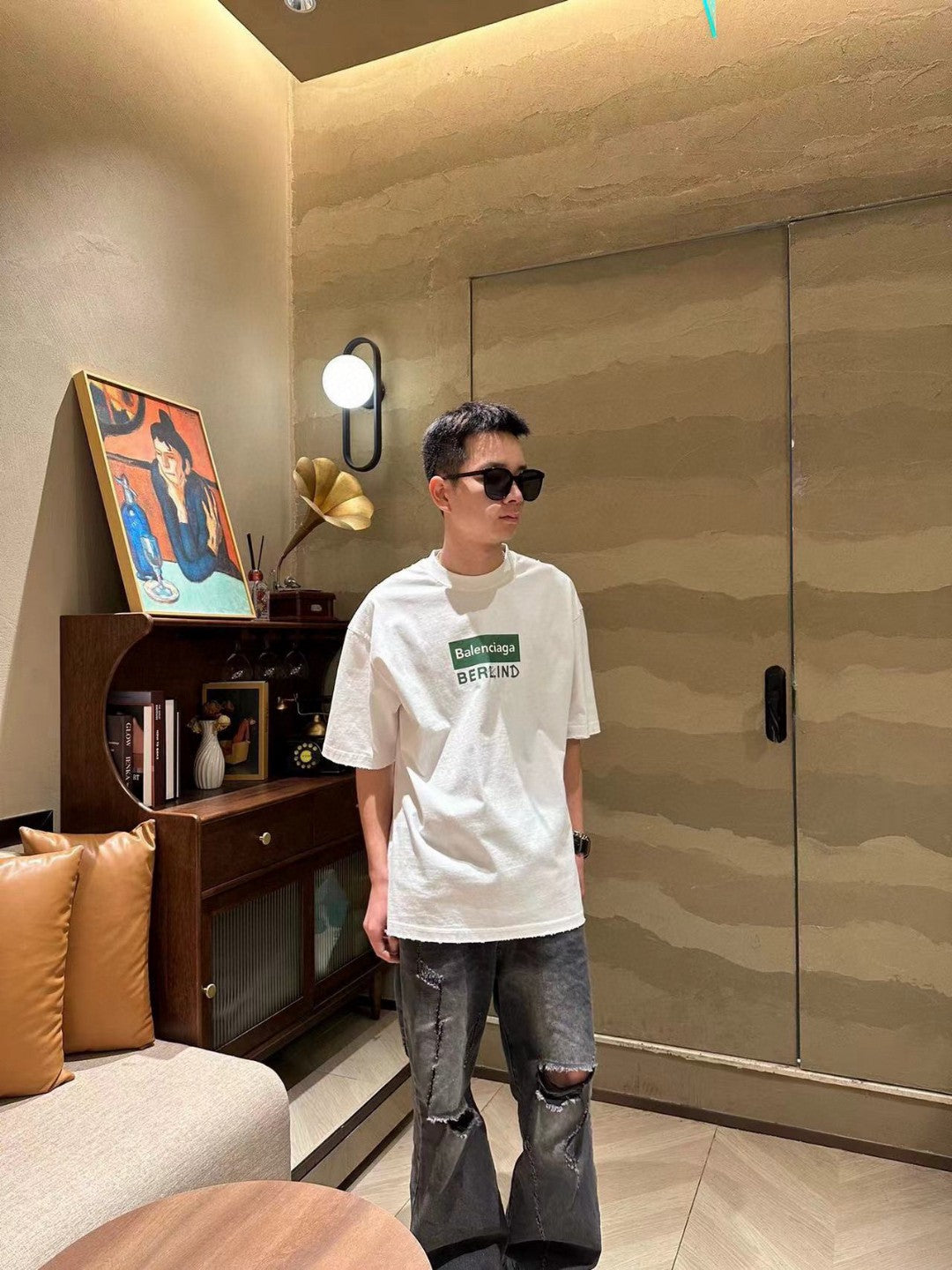 Camiseta Balenciaga - Estampado Berlín