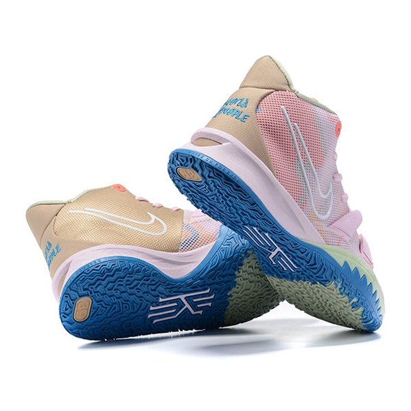 NIKE Kyrie 7 - 1 World 1 People Sneakers - Pink Unisex Streetwear Limited Edition