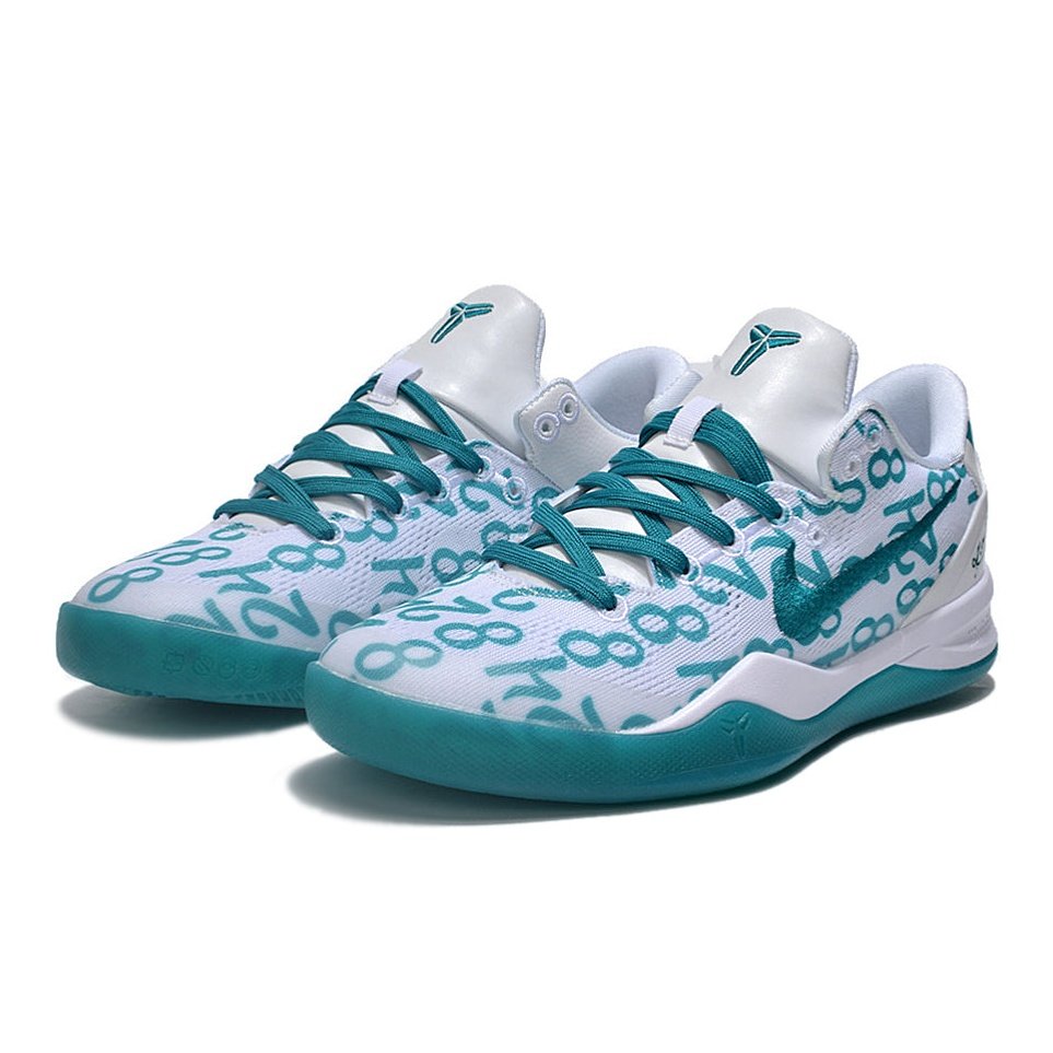 NIKE Kobe 8 Protro - Radiant Emerald Shoes - Red Unisex Streetwear Limited Edition