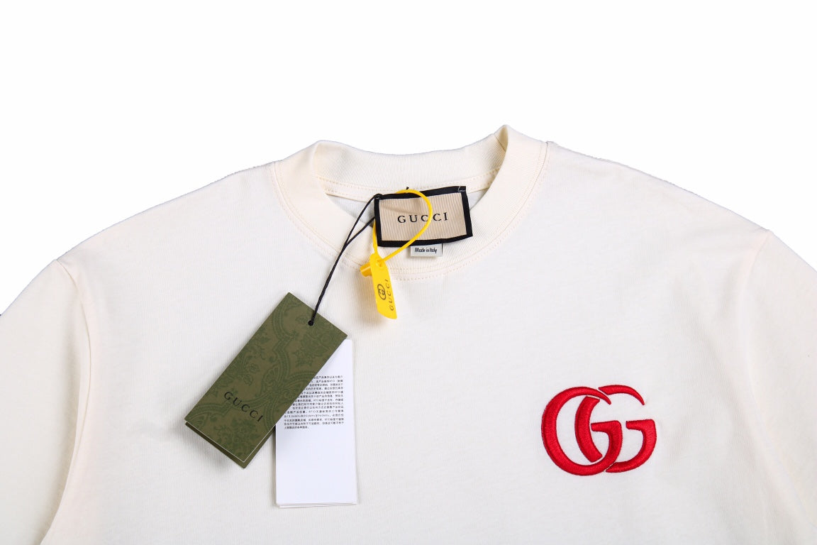 Camiseta con el logo doble G de Gucci
