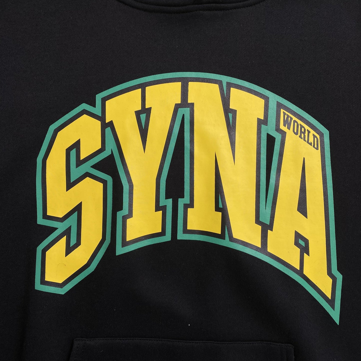 SYNA World College Hoodie - Black Unisex Streetwear Limited Edition