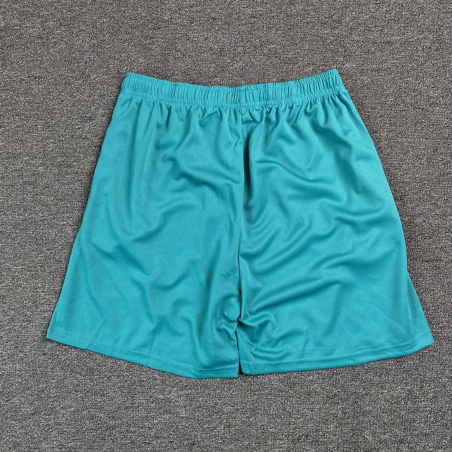 ERIC Emanuel Ee Basic Shorts Teal - - Purple Unisex Streetwear Limited Edition - The ERIC EMANUEL EE BASIC SHORTS TEAL/PURPLE - REPLICA blend luxury streetwear aesthetics with premium