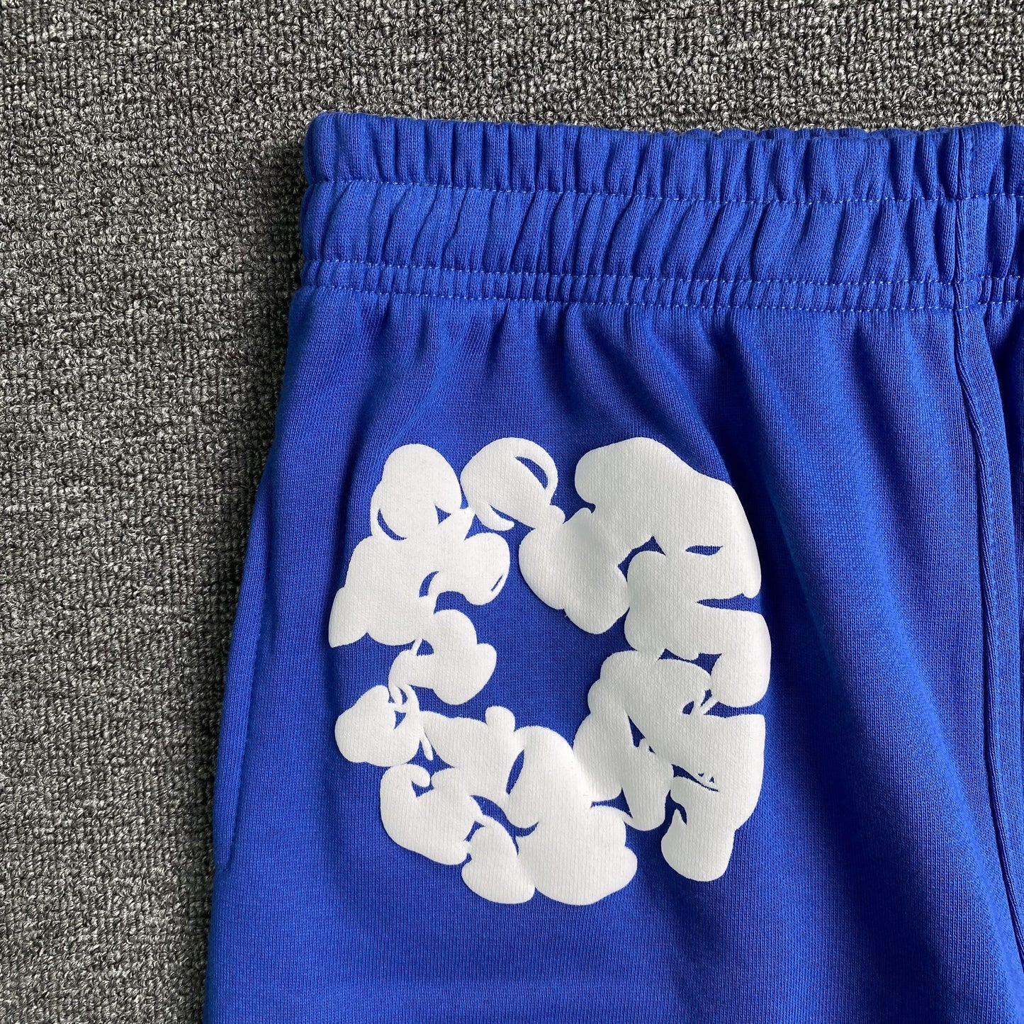 DENIM Tears Cotton Wreath Sweatpants Deep - Blue Unisex Streetwear Limited Edition