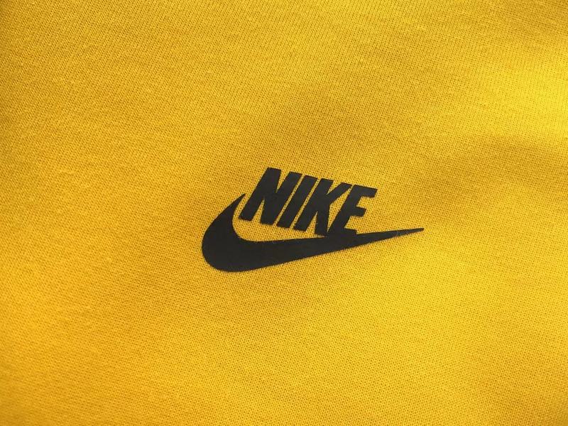 NIKE Tech Fleece Pants - - Yellow Unisex Streetwear Limited Edition