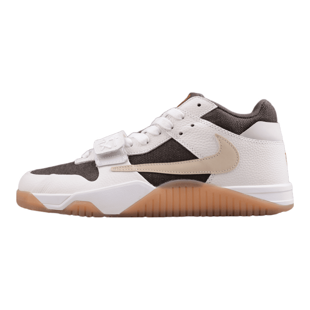 JORDAN Jumpman Jack Tr - Travis Scott Sail - Red Unisex Streetwear Limited Edition - Experience the pinnacle of collaboration with the Jordan Jumpman Jack TR x Travis Scott Sail.