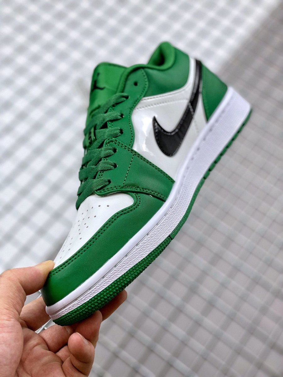 JORDAN 1 Low - Pine Sneakers - Green Unisex Streetwear Limited Edition