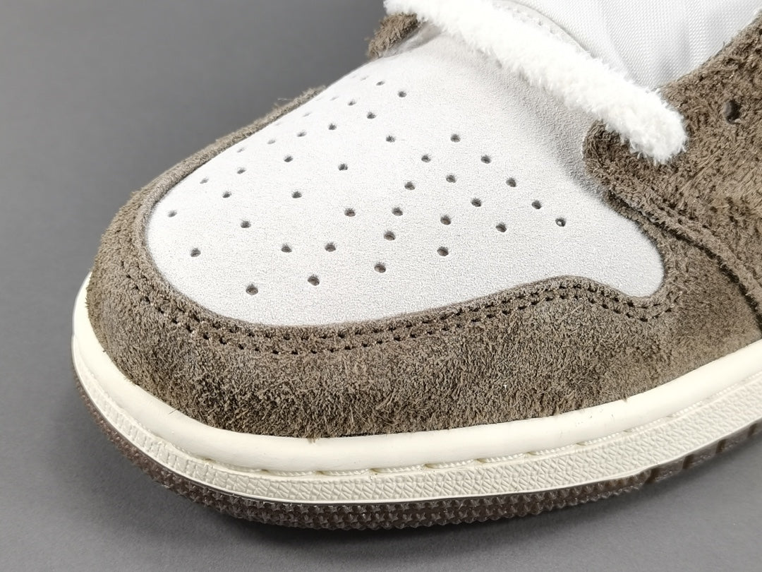 JORDAN 1 Low - Year Of The Rabbit Sneakers - White Unisex Streetwear Limited Edition - Introducing the Jordan 1 Low Year of the Rabbit, a captivating sneaker that pays homage