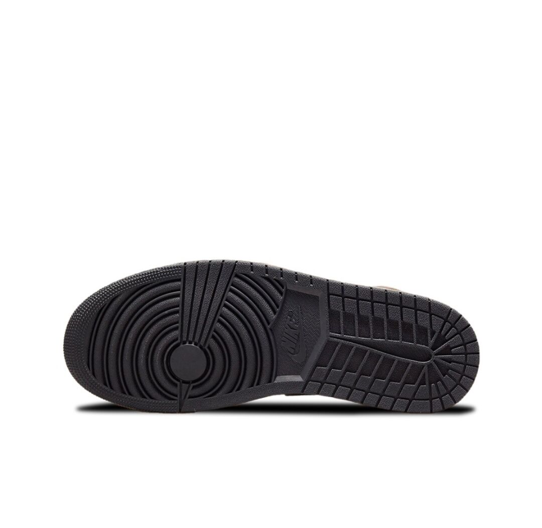 JORDAN 1 Mid Se - Dark Chocolate Sneakers - Black Unisex Streetwear Limited Edition