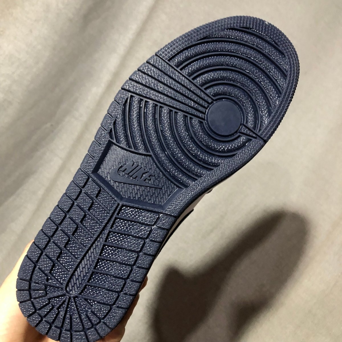 JORDAN 1 Mid - Armory Sneakers - Navy Unisex Streetwear Limited Edition