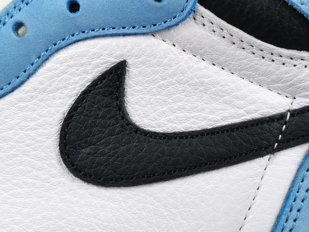 JORDAN 1 Retro High Og - University Jogger Pants - Blue Unisex Streetwear Limited Edition - Introducing the Jordan 1 High University Blue - a legendary sneaker that combines timeless style