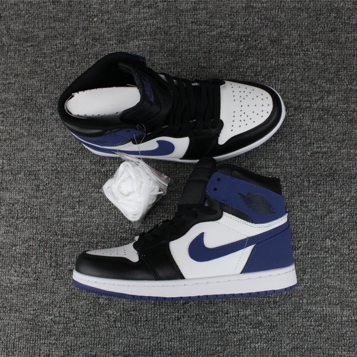 JORDAN 1 Retro High - Fragment Sneakers - Black Unisex Streetwear Limited Edition