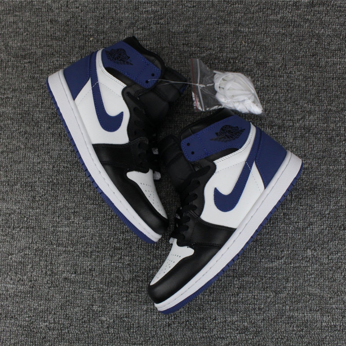 JORDAN 1 Retro High - Fragment Sneakers - Black Unisex Streetwear Limited Edition