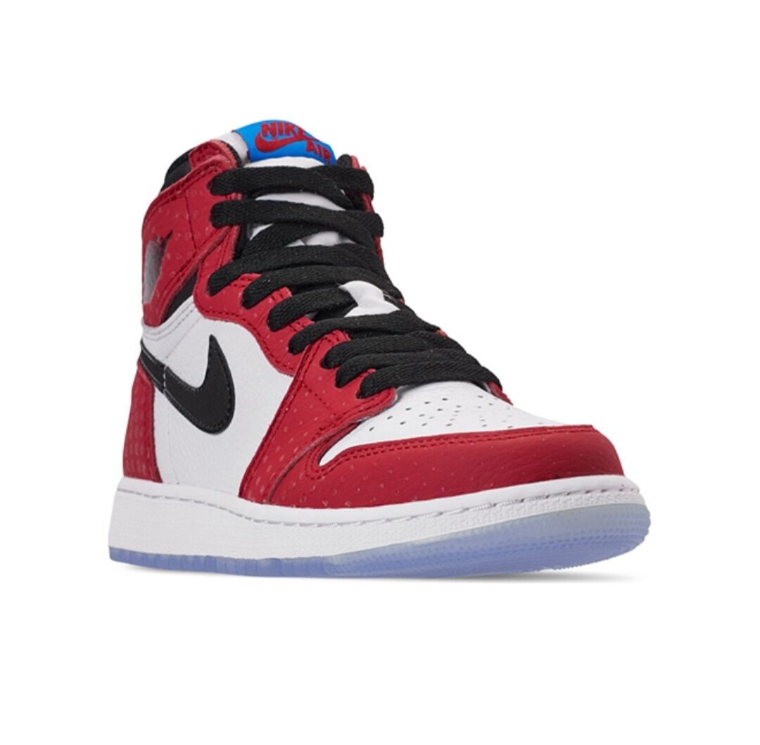 JORDAN 1 Retro High - Spider-man Origin Story Unisex Streetwear Limited Edition