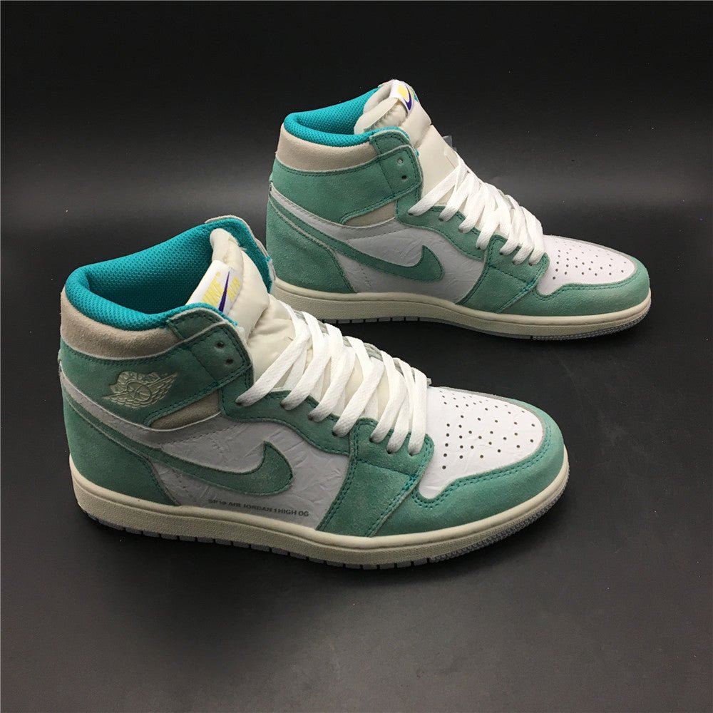 JORDAN 1 Retro High - Turbo Sneakers - Green Unisex Streetwear Limited Edition