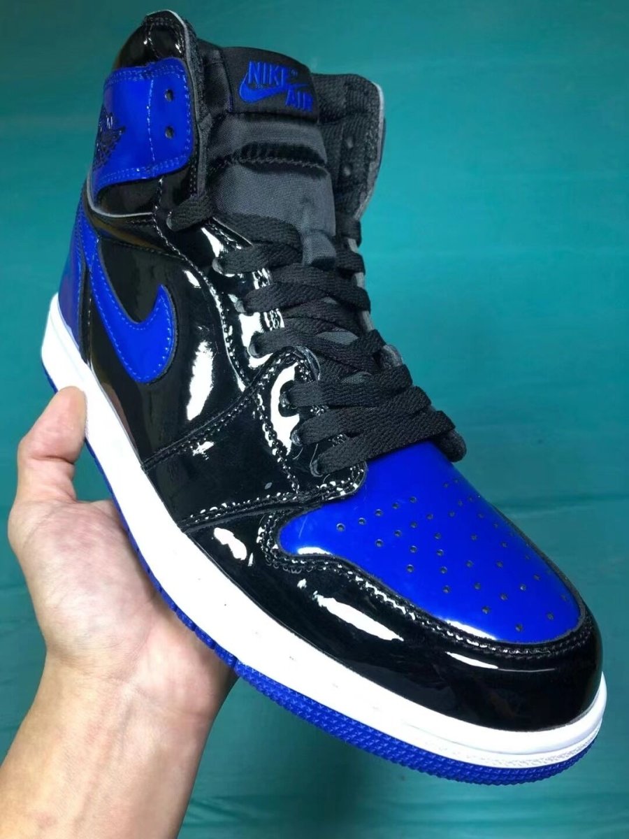 JORDAN 1 Retro - Royal - Black Unisex Streetwear Limited Edition