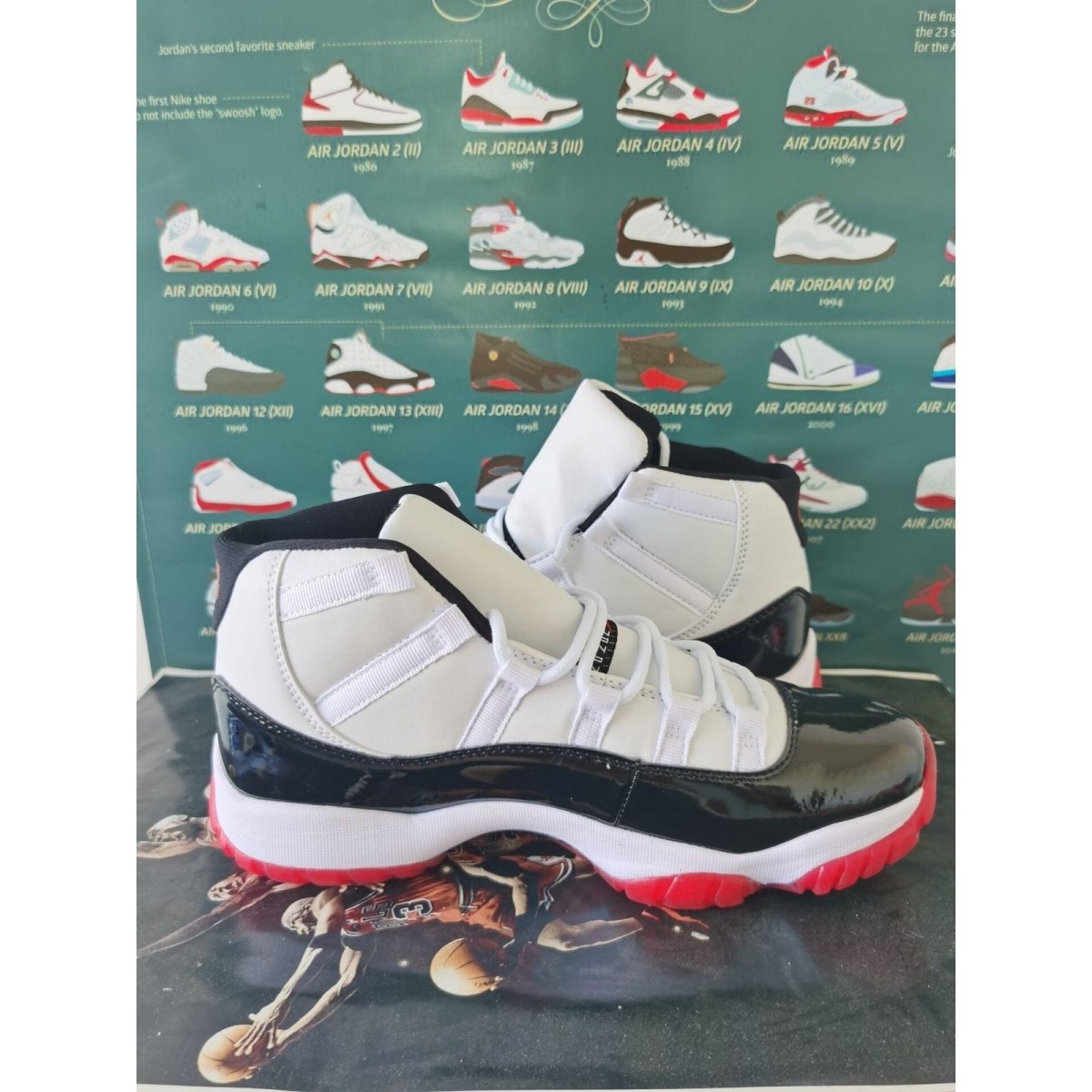 JORDAN 11 Retro - Concord Bred Sneakers Unisex Streetwear Limited Edition