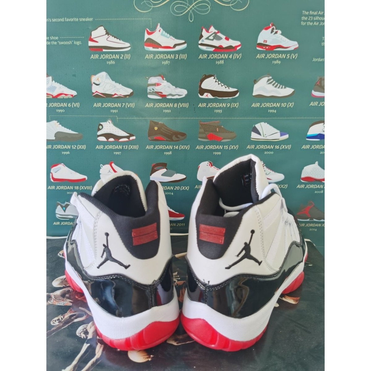 JORDAN 11 Retro - Concord Bred Sneakers Unisex Streetwear Limited Edition