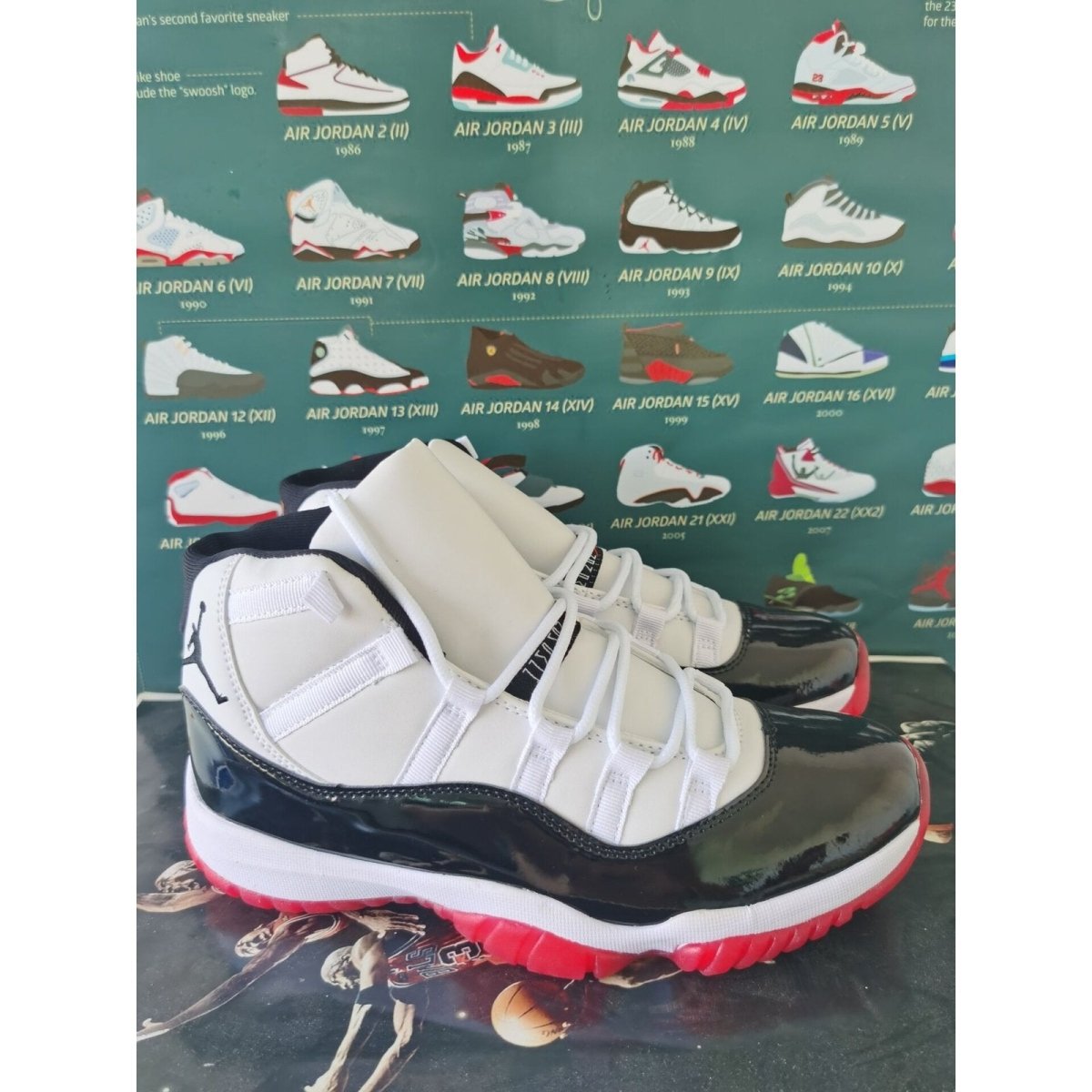 JORDAN 11 Retro - Concord Bred Sneakers Unisex Streetwear Limited Edition