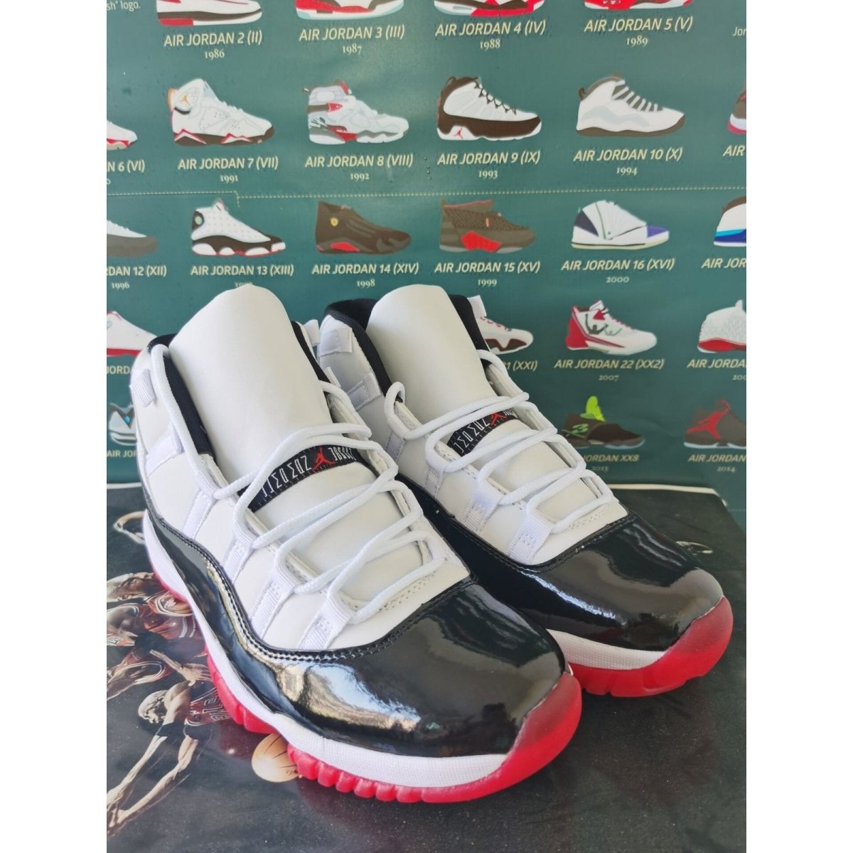 JORDAN 11 Retro - Concord Bred Sneakers Unisex Streetwear Limited Edition