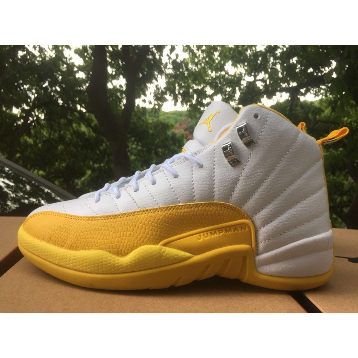 JORDAN 12 Retro - Ray Allen Sonics Pe Sneakers - Black Unisex Streetwear Limited Edition