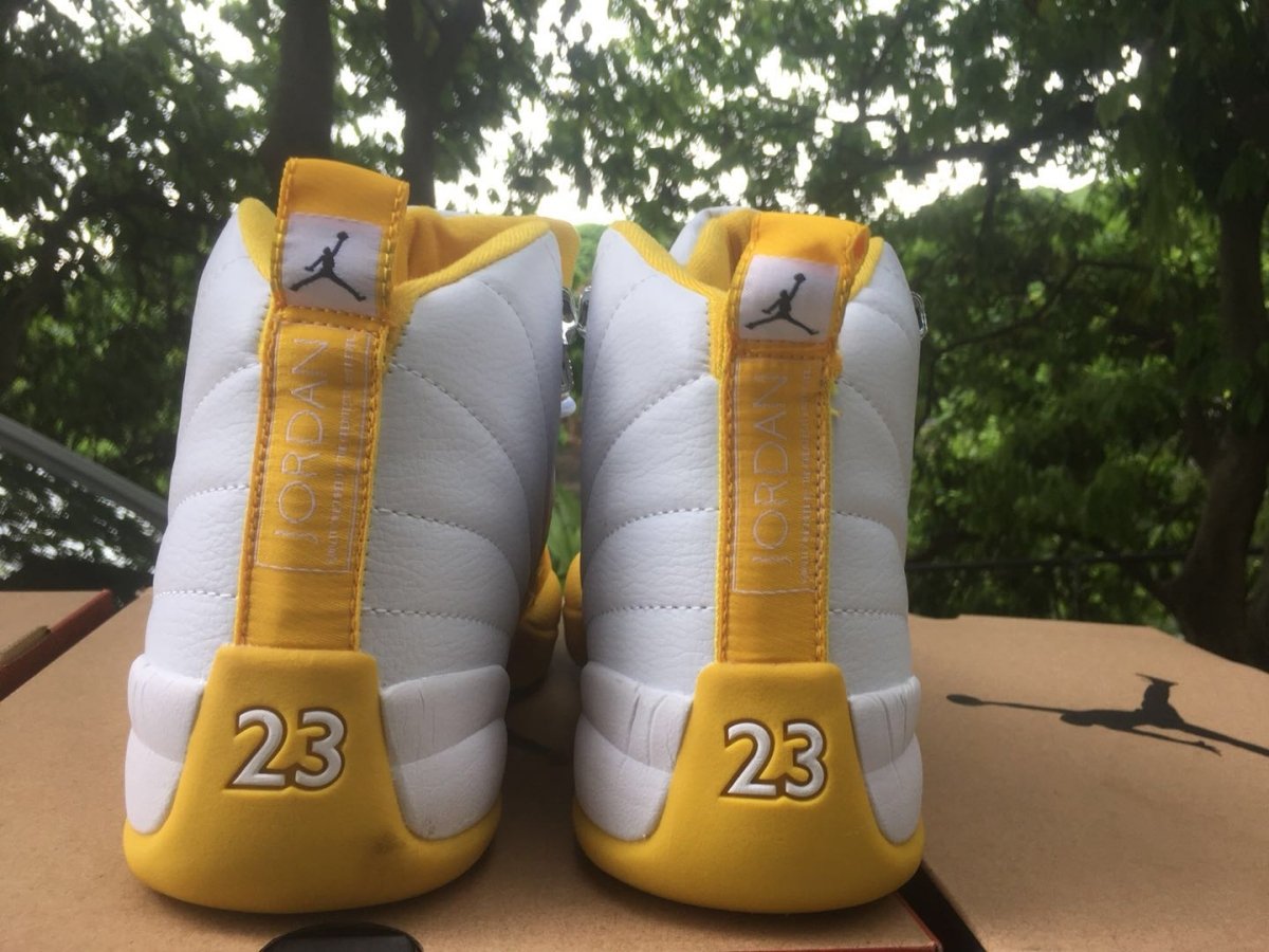 JORDAN 12 Retro - Ray Allen Sonics Pe Sneakers - Black Unisex Streetwear Limited Edition