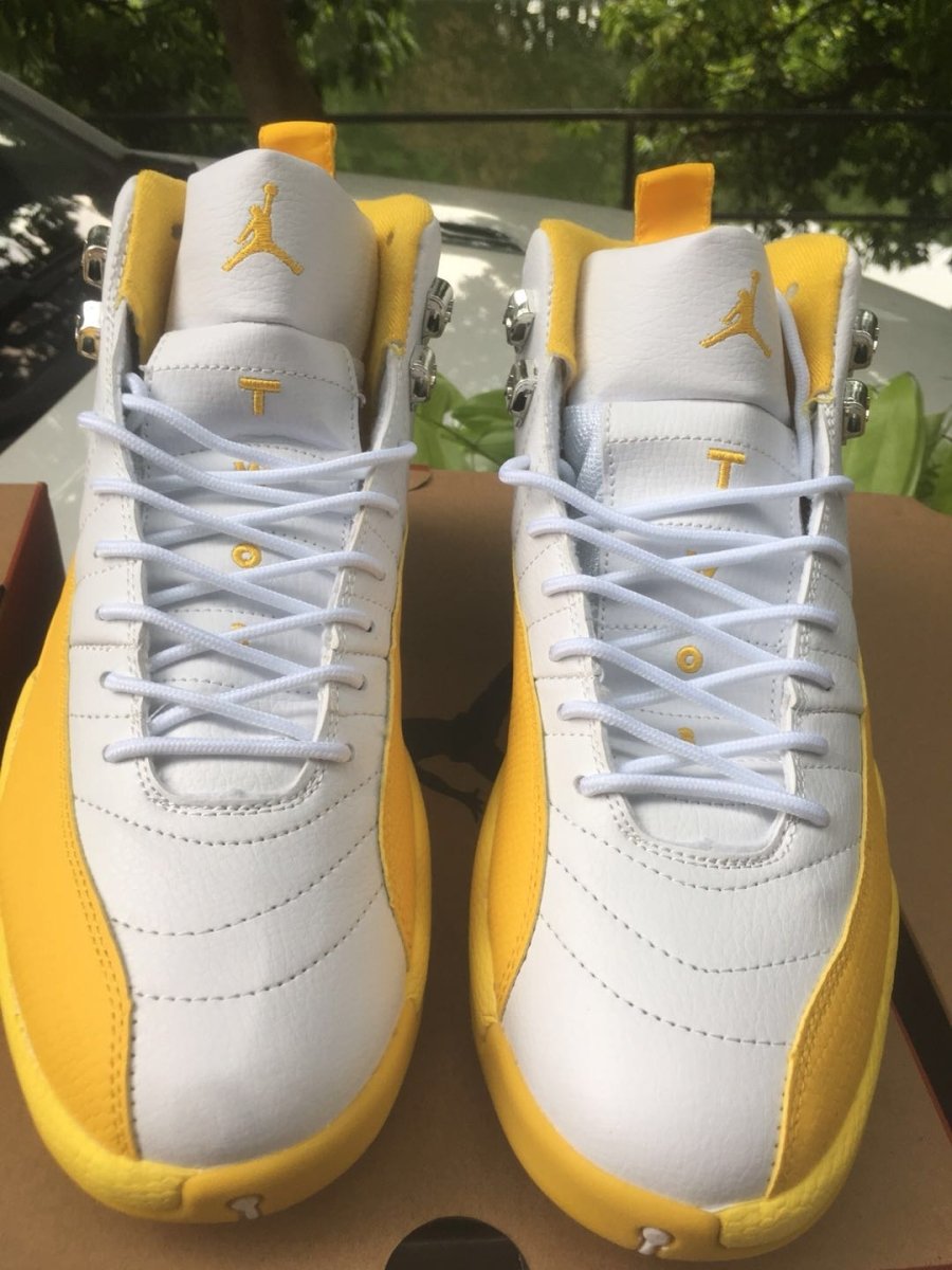 JORDAN 12 Retro - Ray Allen Sonics Pe Sneakers - Black Unisex Streetwear Limited Edition