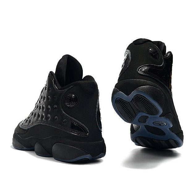 JORDAN 13 Retro - Cap And Gown Sneakers - Black Unisex Streetwear Limited Edition