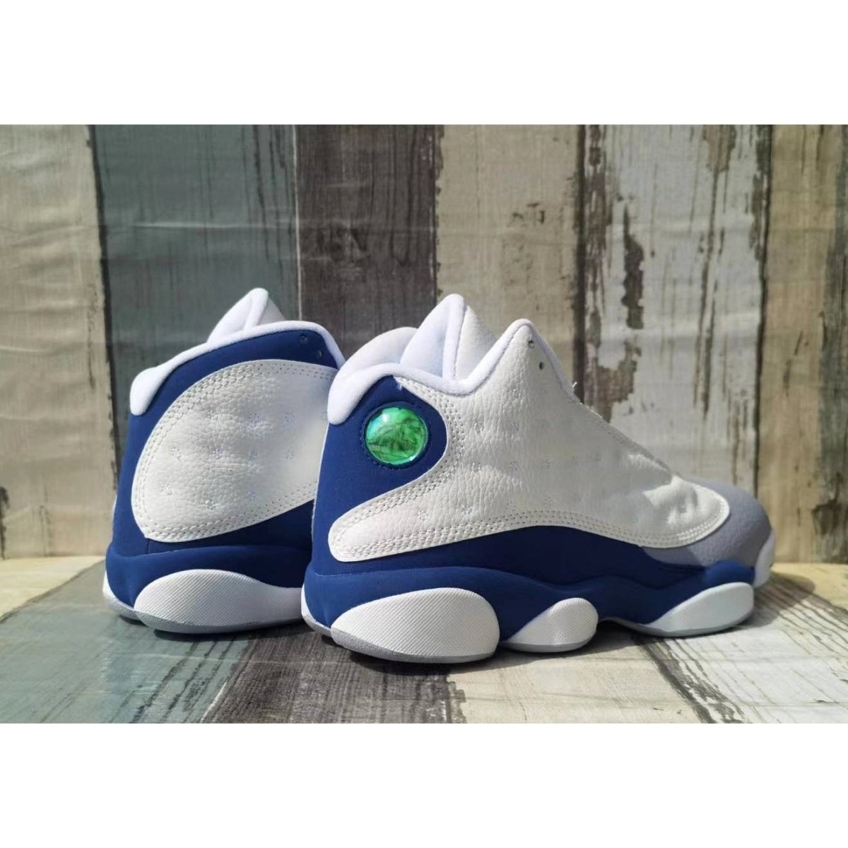 JORDAN 13 Retro - French Sneakers - Blue Unisex Streetwear Limited Edition