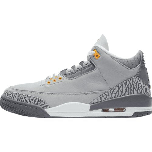 JORDAN 3 Retro - Cool T-Shirt - Grey Unisex Streetwear Limited Edition