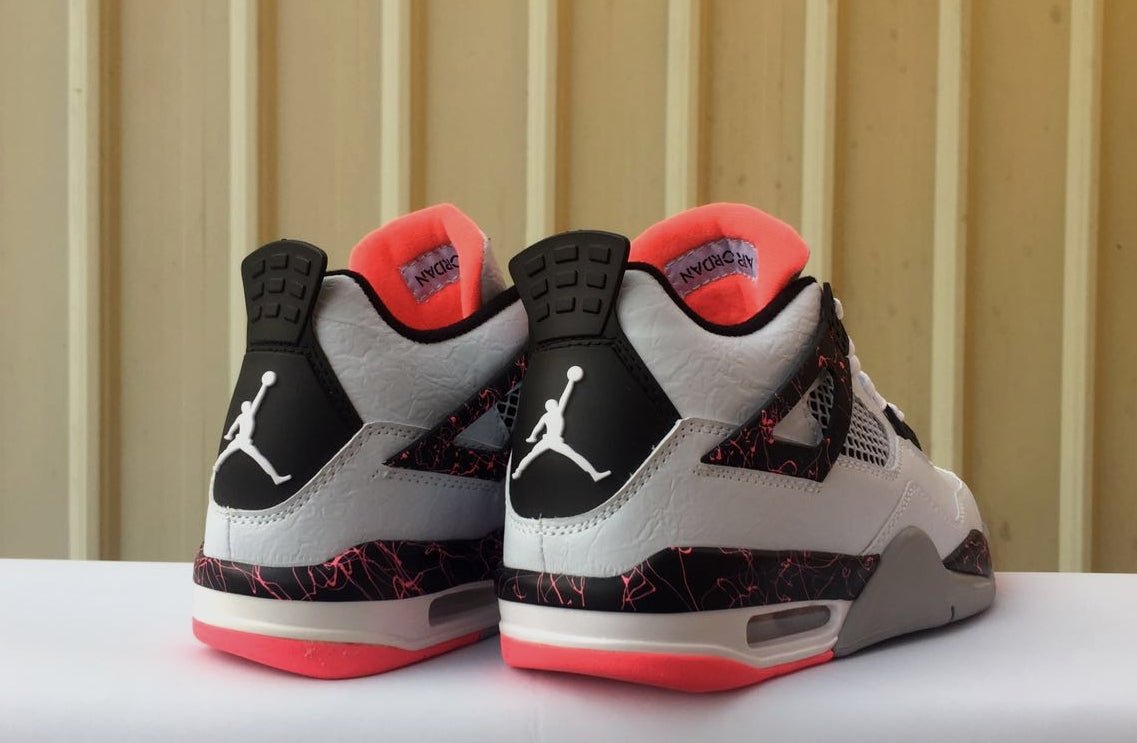 JORDAN 4 - Flight Nostalgia Sneakers - Black Unisex Streetwear Limited Edition