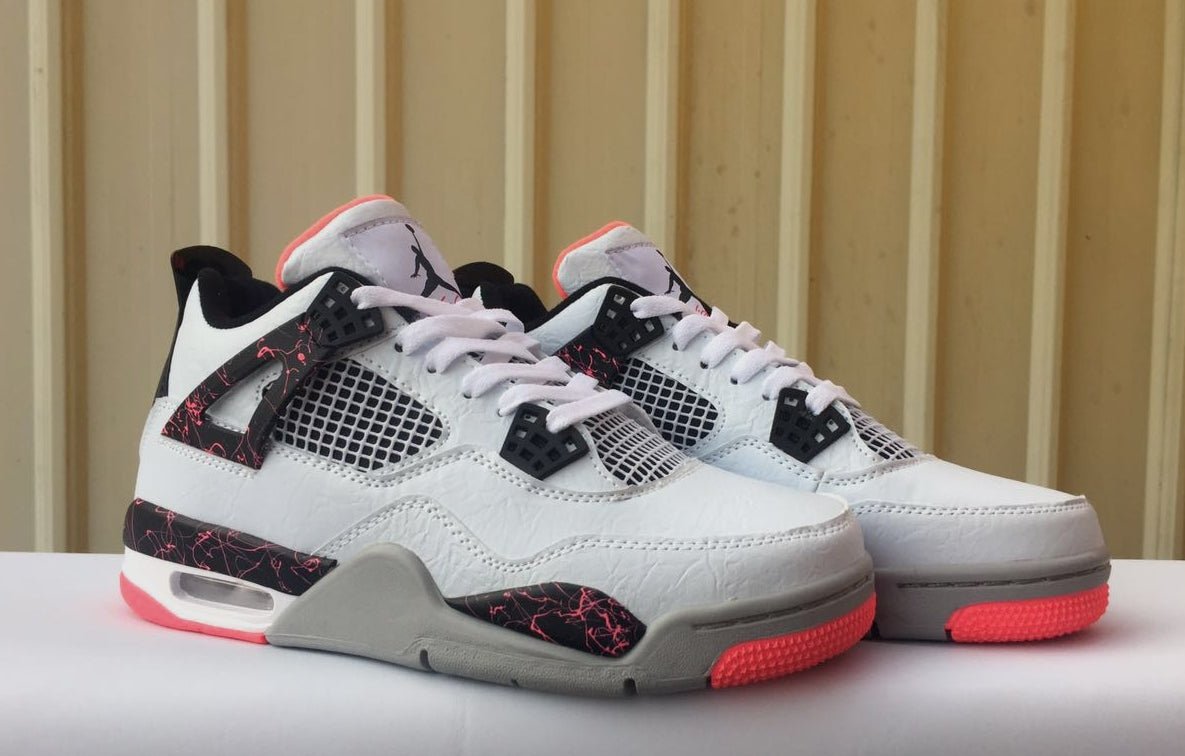 JORDAN 4 - Flight Nostalgia Sneakers - Black Unisex Streetwear Limited Edition