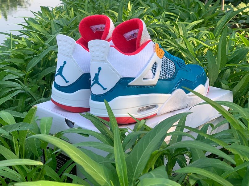 JORDAN 4 - Messy Room Sneakers - Black Unisex Streetwear Limited Edition