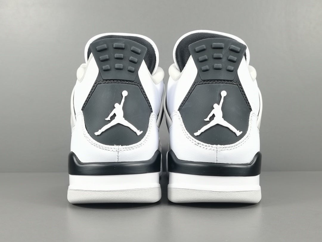JORDAN 4 - Military Sneakers - Black Unisex Streetwear Limited Edition