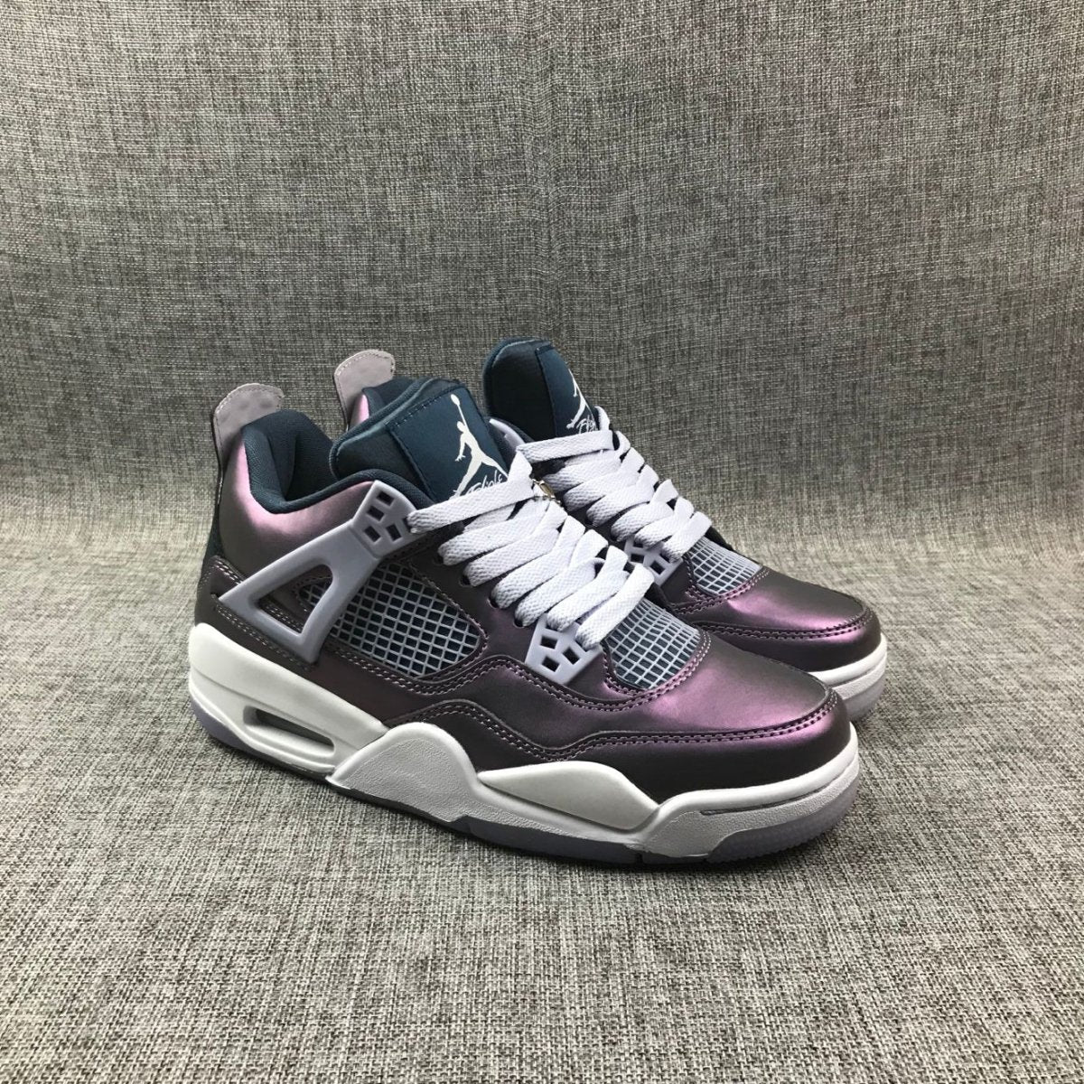 JORDAN 4 - Monsoon Sneakers - Blue Unisex Streetwear Limited Edition