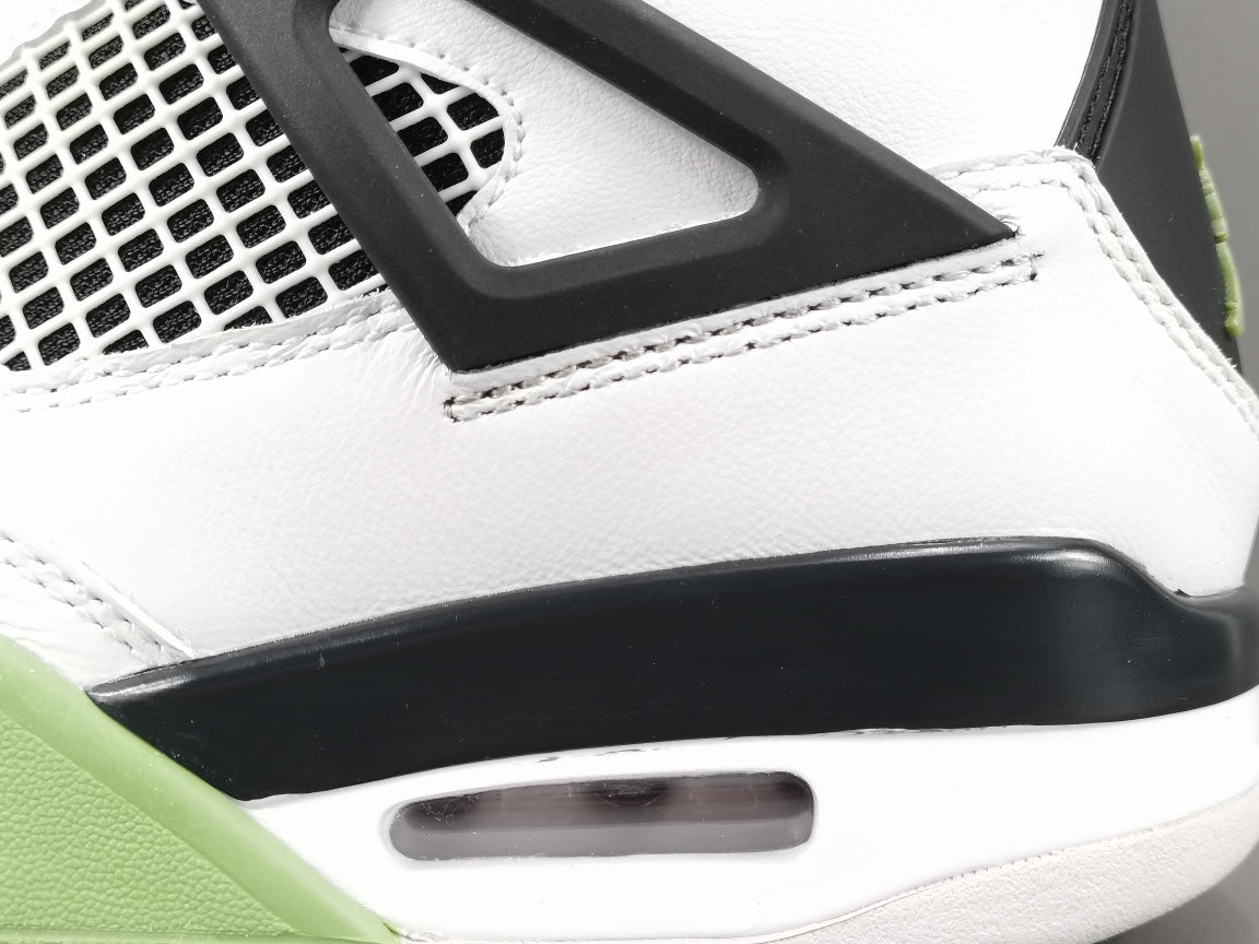 JORDAN 4 - Seafoam Sneakers - Black Unisex Streetwear Limited Edition - Introducing the Jordan 4 Seafoam: A Refreshing Twist on an Iconic Sneaker! Prepare to make