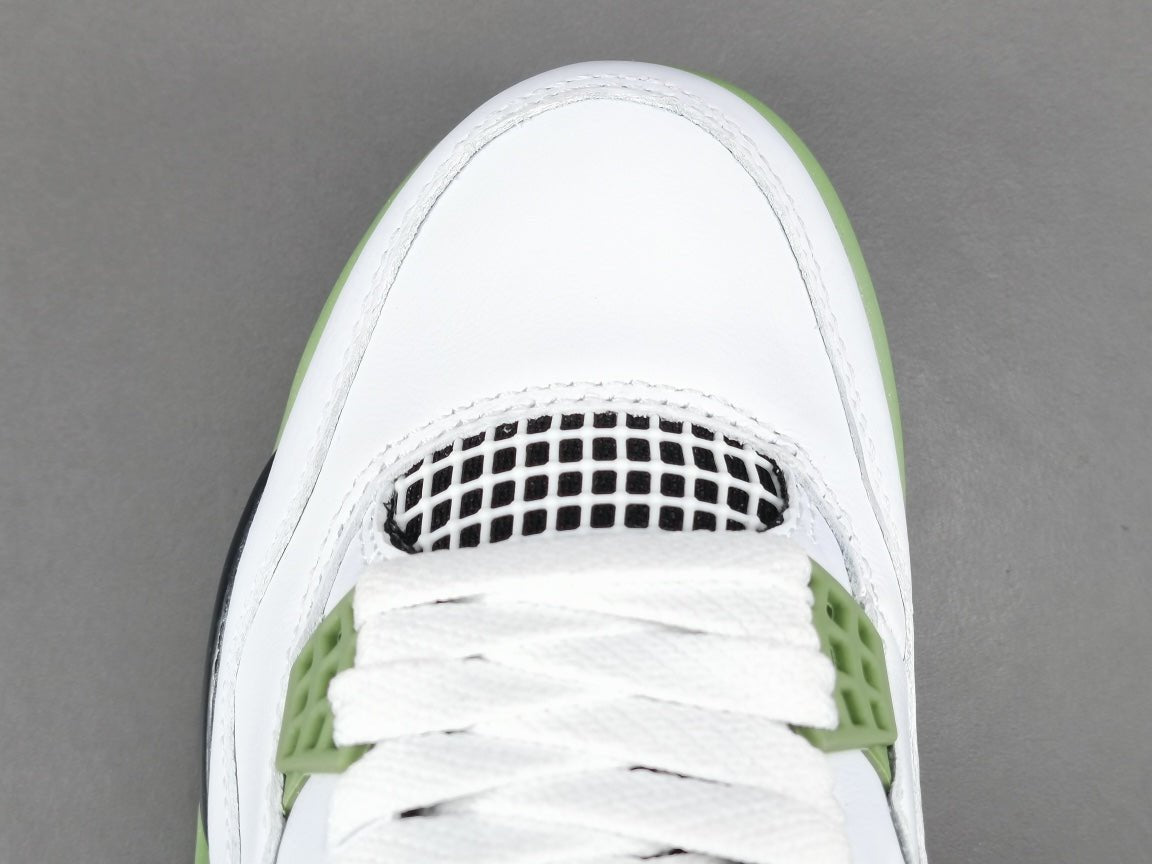 JORDAN 4 - Seafoam Sneakers - Black Unisex Streetwear Limited Edition - Introducing the Jordan 4 Seafoam: A Refreshing Twist on an Iconic Sneaker! Prepare to make
