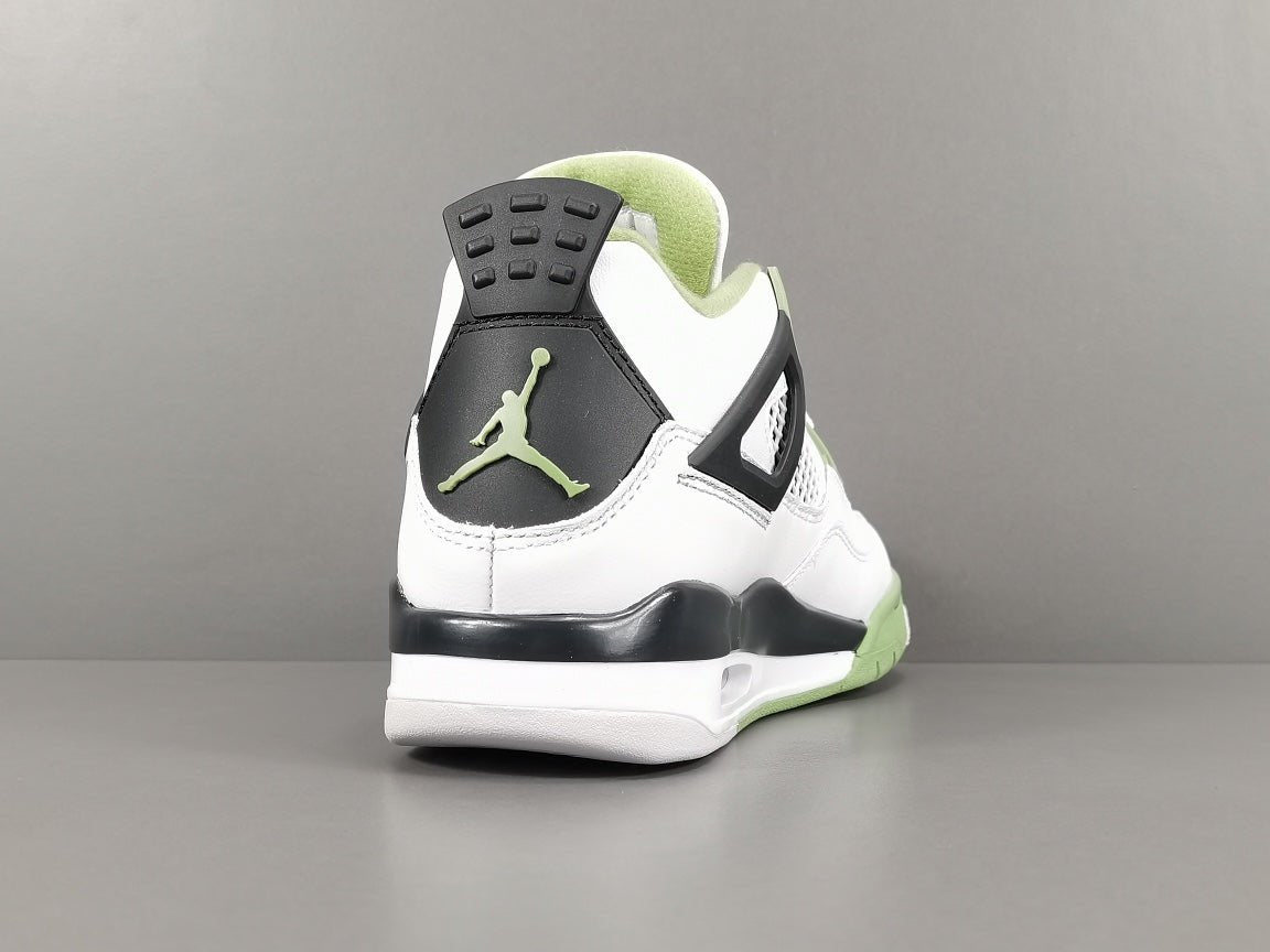 JORDAN 4 - Seafoam Sneakers - Black Unisex Streetwear Limited Edition - Introducing the Jordan 4 Seafoam: A Refreshing Twist on an Iconic Sneaker! Prepare to make