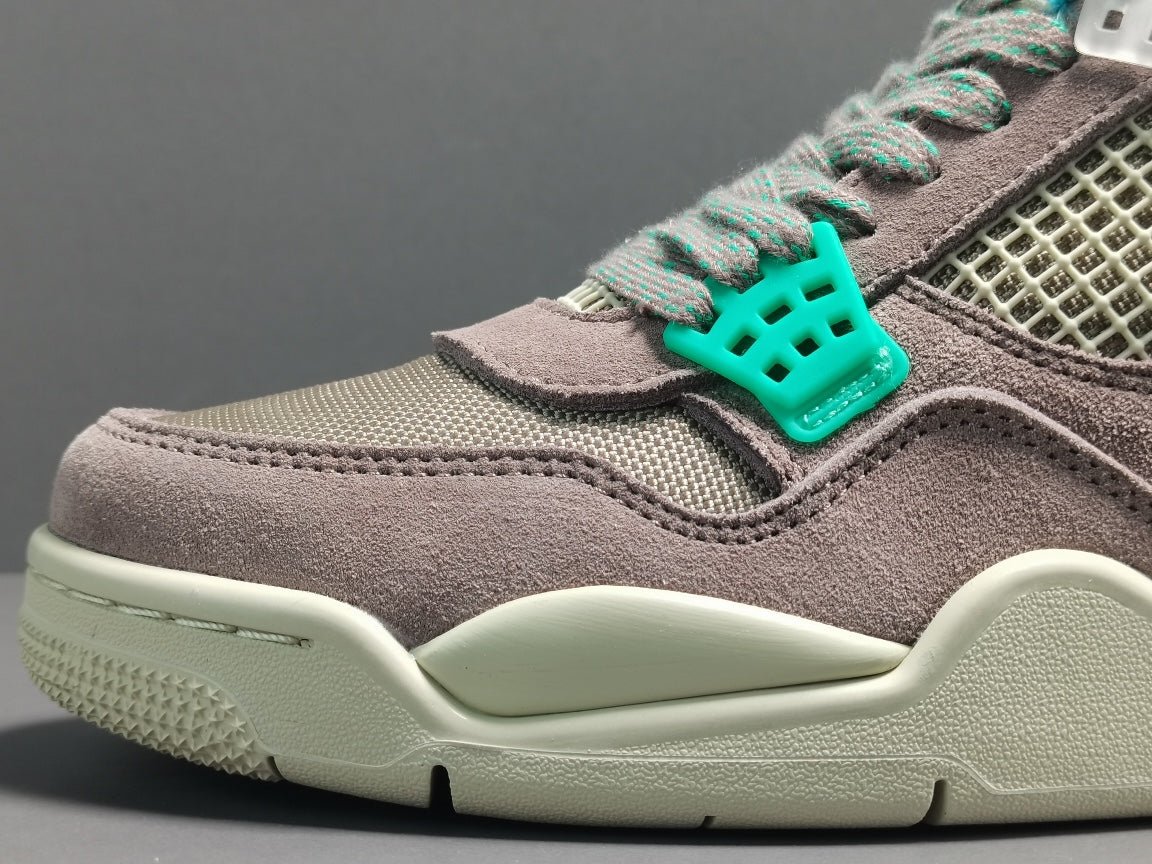 JORDAN 4 - Sp 30th Anniversary Union Taupe Haze Sneakers - Black Unisex Streetwear Limited Edition