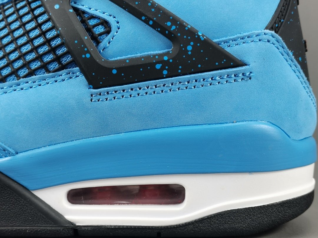 JORDAN 4 - Travis Scott Cactus Jack Sneakers - Black Unisex Streetwear Limited Edition