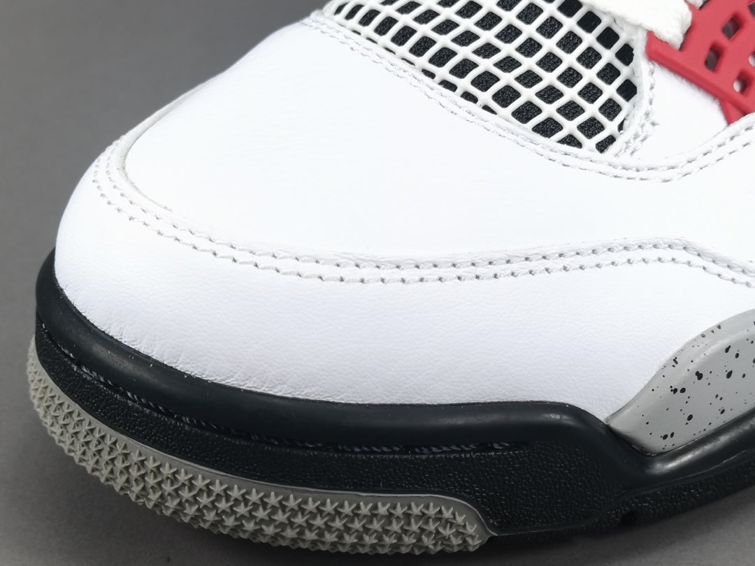 JORDAN 4 - What The Sneakers - White Unisex Streetwear Limited Edition