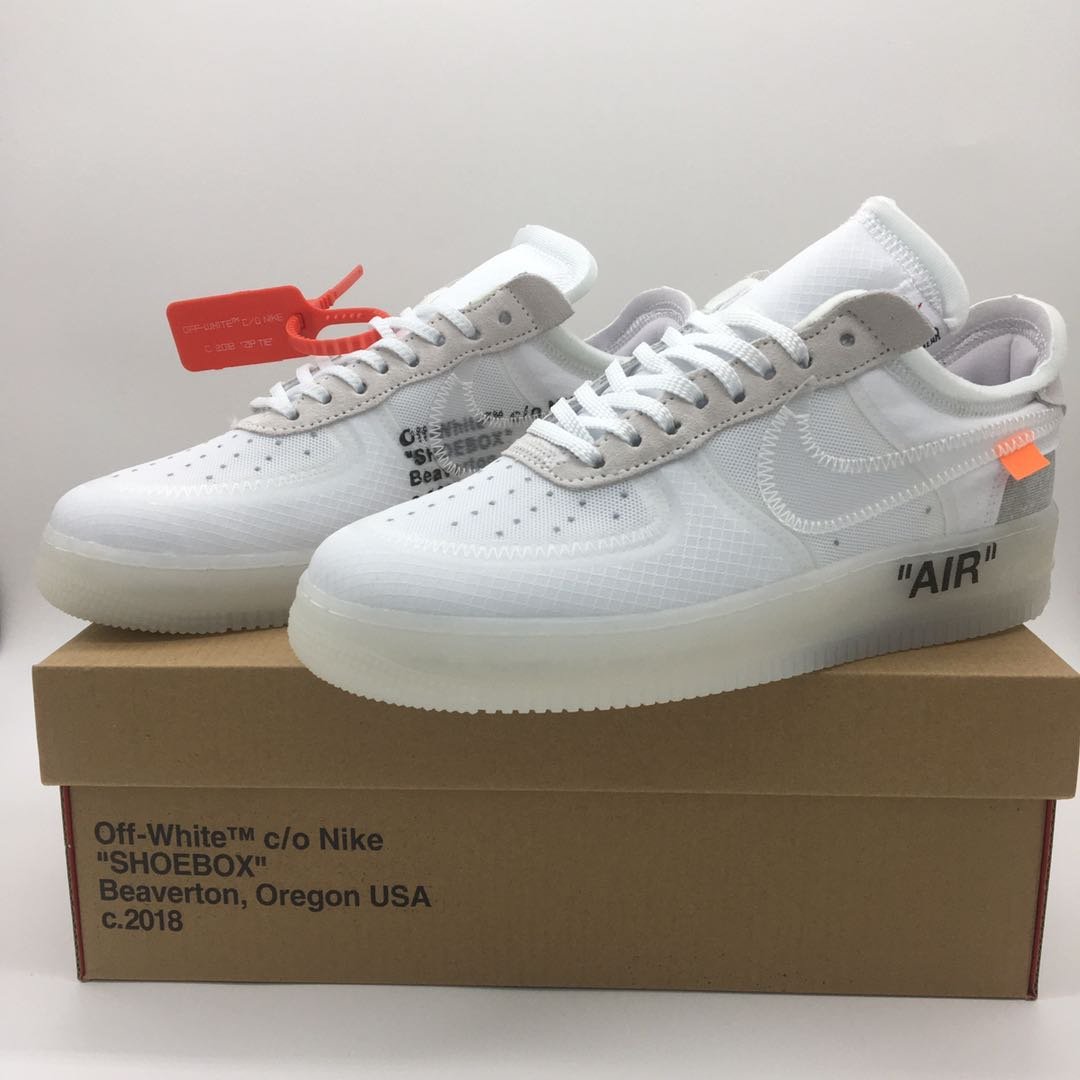 NIKE Air Force 1 Low - Off-white Sneakers Unisex Streetwear Limited Edition